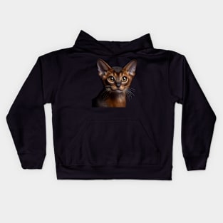 Abyssinian Cat - A Cute Gift Idea For All Cat Lovers And Cat Moms Kids Hoodie